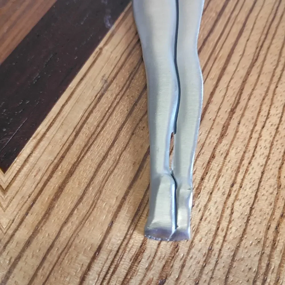 Vintage Pewter Like Metal Las Vegas Bikini, Clad Woman Bottle Opener 8.5” X 2”